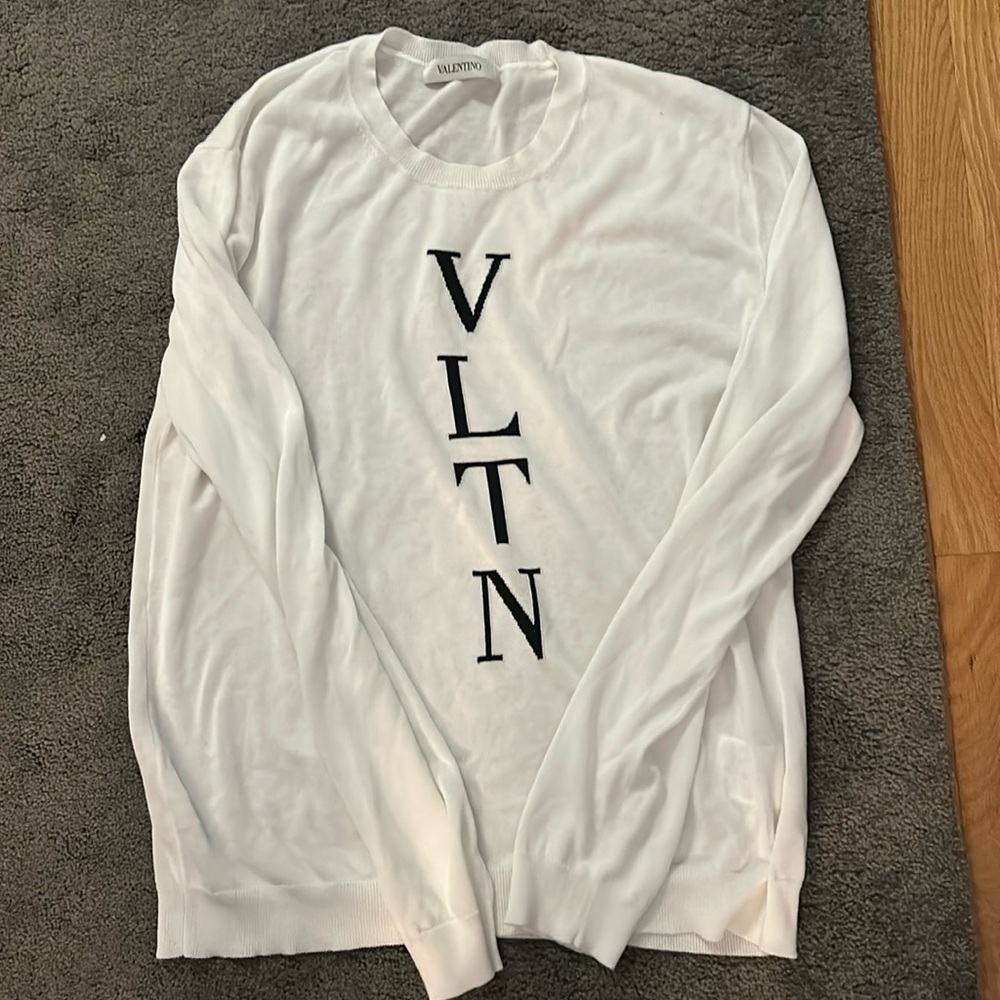 Valentino light sweater